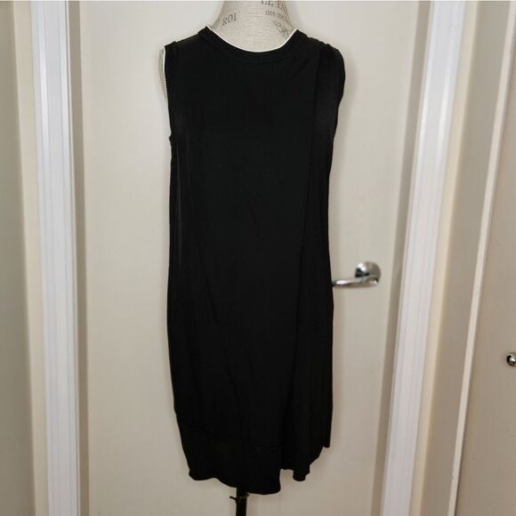 Rag & Bone asymmetrical black mini dress - Picture 3 of 11